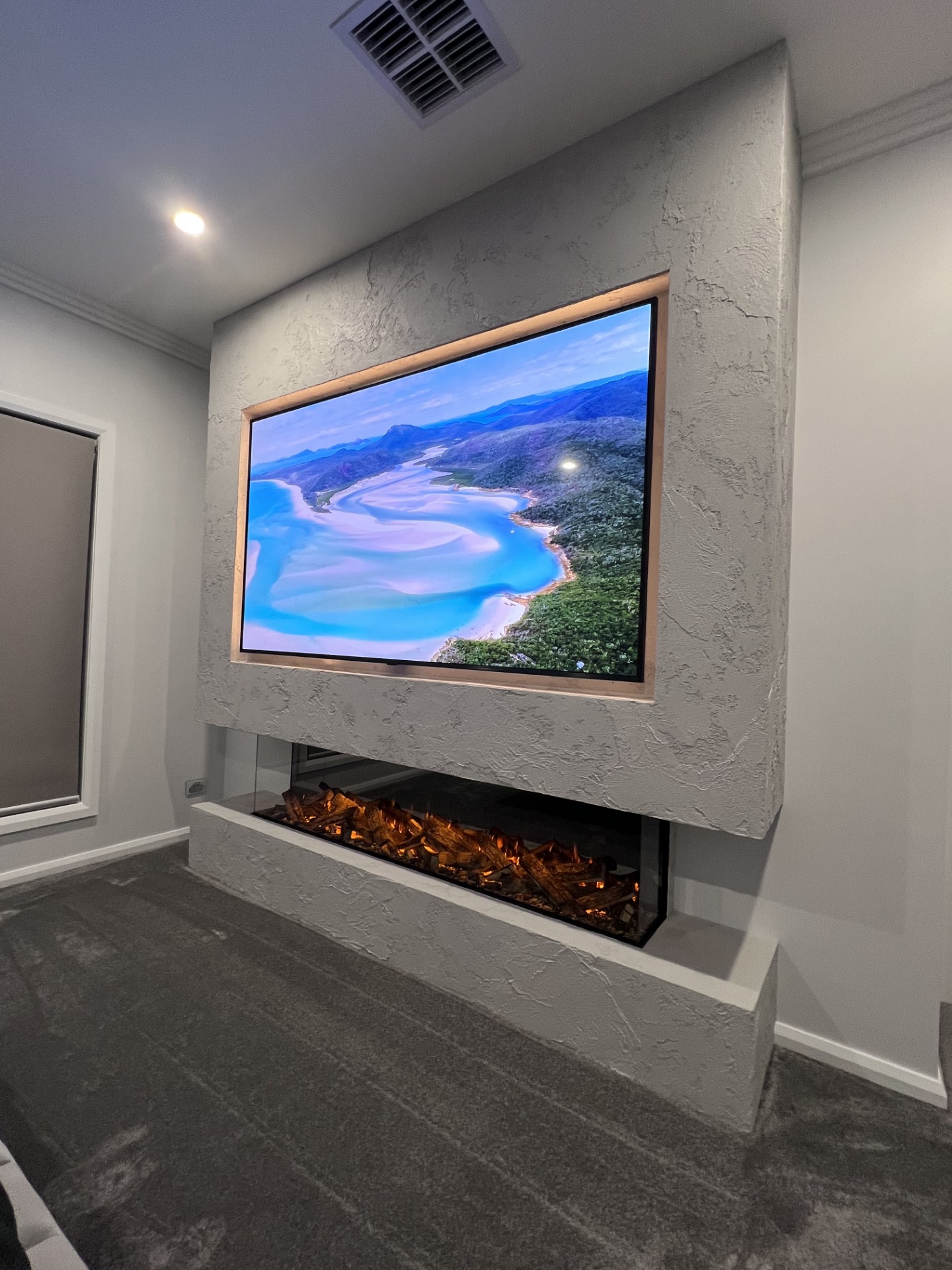 TV Wall Feature
